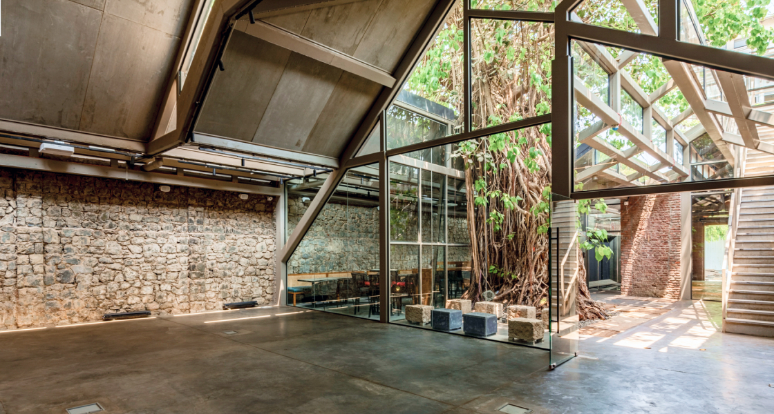 The Cathedral exhibition hall at IFBE